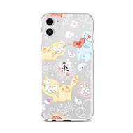 TopQ iPhone 12 silicone Happy Cats 55289 - Phone Cover