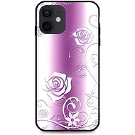 TopQ iPhone 12 silicone Abstract Roses 55103 - Phone Cover