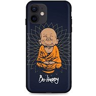 TopQ iPhone 12 silicone Be Happy 55084 - Phone Cover