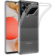 TopQ Samsung A42 silicone 1 mm transparent 55402 - Phone Cover
