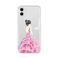 TopQ iPhone 12 silicone Pink Princess 55326 - Phone Cover