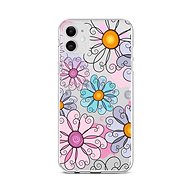 TopQ iPhone 12 silicone Colorful Daisy 55314 - Phone Cover