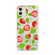 TopQ iPhone 12 silicone Strawberries 55300 - Phone Cover