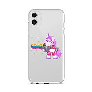 TopQ iPhone 12 silicone Rainbow Gun 55273 - Phone Cover