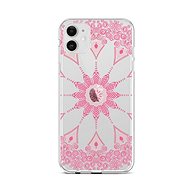 TopQ iPhone 12 silicone Pink Mandala 55328 - Phone Cover