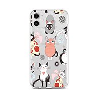 TopQ iPhone 12 silicone Cats 2 55313 - Phone Cover