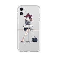 TopQ iPhone 12 silicone Lady 6 55278 - Phone Cover