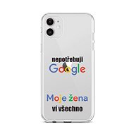 TopQ iPhone 12 silicone Google 55212 - Phone Cover