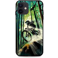 TopQ iPhone 12 silicone Mountain Bike 55152 - Phone Cover