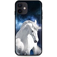 TopQ iPhone 12 silicone White Horse 55101 - Phone Cover