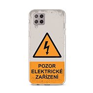 TopQ Samsung A42 silicone Attention electrical equipment 55405 - Phone Cover