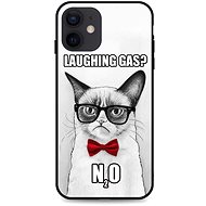 TopQ iPhone 12 3D silicone Grumpy Cat 55238 - Phone Cover