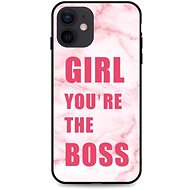 TopQ LUXURY iPhone 12 hard Girl Boss 55176 - Phone Cover