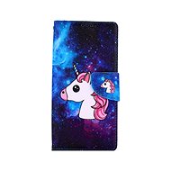 TopQ Samsung A42 book Space Unicorn 55572 - Phone Case