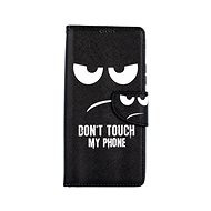 TopQ Samsung A42 booklet Don't Touch 55570 - Phone Case