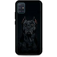 TopQ Samsung A51 silicone Dark Pitbull 55896 - Phone Cover