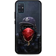 TopQ Samsung A51 silicone Monkey Gangster 55922 - Phone Cover