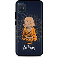 TopQ Samsung A51 silicone Be Happy 55920 - Phone Cover