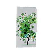 TopQ Samsung A21s Book White with tree 56025 - Phone Case