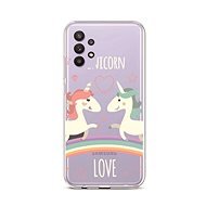TopQ Samsung A32 5G silikón Unicorn Love 55742 - Kryt na mobil