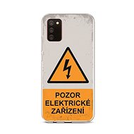 TopQ Samsung A02s silicone Attention electrical equipment 55814 - Phone Cover