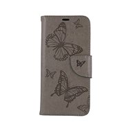 TopQ Huawei P30 Lite booklet Butterfly grey 48357 - Phone Case