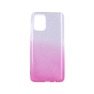 Forcell Samsung A71 glitter silver-pink 56461 - Phone Case