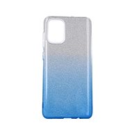Forcell Samsung A71 glitter silver-blue 56460 - Phone Case