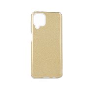 Forcell Samsung A12 glitter gold 56465 - Phone Case