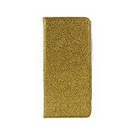 Forcell Samsung A02s book glitter gold 56533 - Phone Case