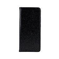 Forcell Samsung A02s book glitter black 56530 - Phone Case