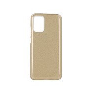 Forcell Samsung A02s glitter gold 56523 - Phone Case