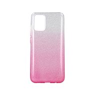 Forcell Samsung A02s glitter silver-pink 56522 - Phone Case
