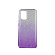 Forcell Samsung A02s glitter silver-purple 56521 - Phone Case
