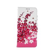 TopQ Samsung A52 Booklet Flowers Textile 56590 - Phone Case