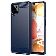 TopQ Samsung A12 silicone blue 56658 - Phone Cover
