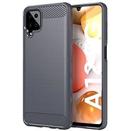 TopQ Samsung A12 silicone grey 56656 - Phone Cover