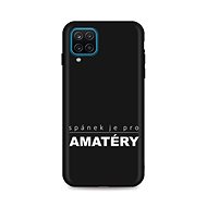 TopQ Samsung A12 silicone No sleep 56776 - Phone Cover