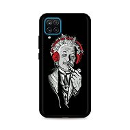 TopQ Samsung A12 silicone Albert Einstein 56756 - Phone Cover