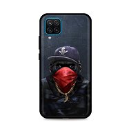 TopQ Samsung A12 silicone Monkey Gangster 56714 - Phone Cover