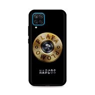 TopQ Samsung A12 silicone Plata O Plomo 56705 - Phone Cover