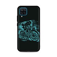 TopQ Samsung A12 silicone Speeding 56700 - Phone Cover