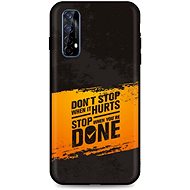 TopQ Realme 7 silicone Don´t Stop 56846 - Phone Cover