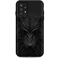 TopQ Samsung A32 silicone Black Wolf 56864 - Phone Cover
