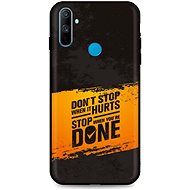 TopQ Realme C3 silicone Don´t Stop 56905 - Phone Cover