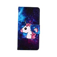 TopQ Samsung A12 book Space Unicorn 57035 - Phone Case