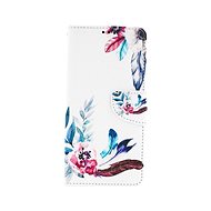 TopQ Samsung A12 book Tender Feathers 57121 - Phone Case