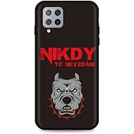 TopQ Samsung A42 silicone I'll never give up 56962 - Phone Cover