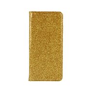 Forcell Samsung A52 book glitter gold 56638 - Phone Case