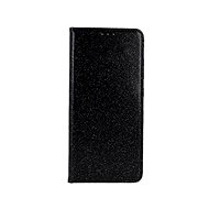 Forcell Samsung A52 book glitter black 56636 - Phone Case